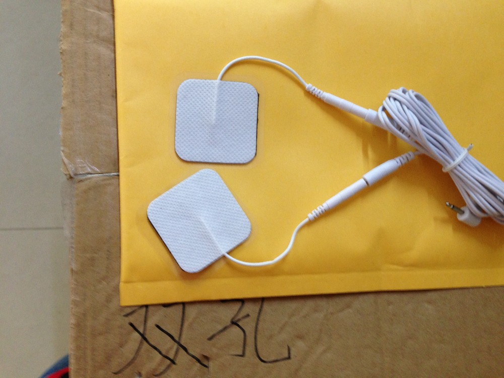 5*5cm和4*4cm正方形无纺布插针式理疗电极贴片 跨境爆款 质量好