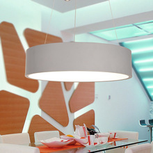 现代创意个性卧室灯环形办公室灯饰北欧简约艺术客厅led餐厅吊灯
