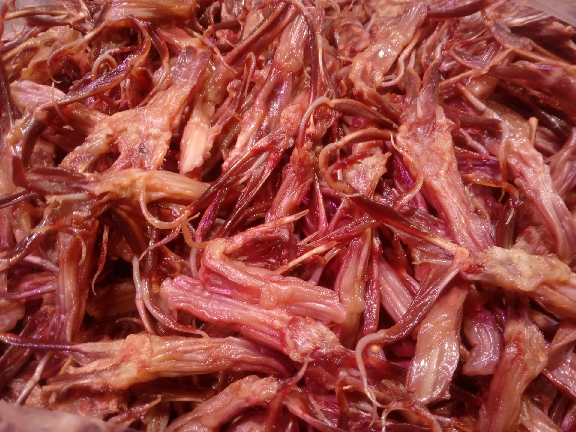 温州特产食品初旭酱鸭舌酒店卤味大条生鸭舌生鲜鸭舌称重500克