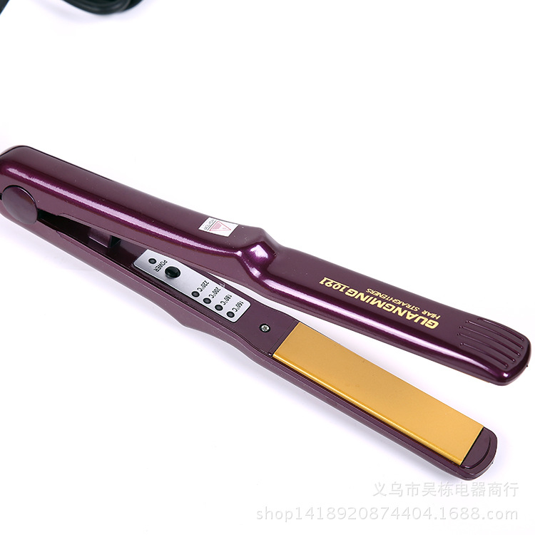 Bright 1091 Computer Temperature Regulating Anion Hair Perm Four Gears for Thermoregulation Electric Hair Straightener