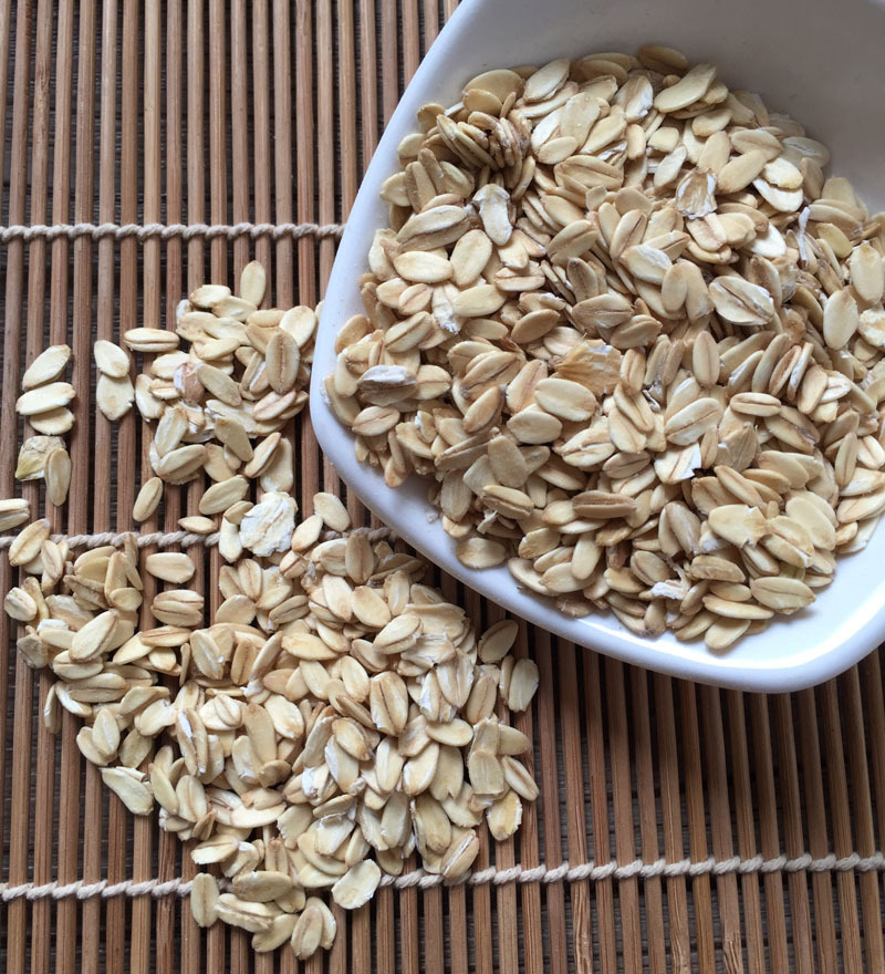 广东粮油批发包装散卖燕麦片农家有机燕麦片免洗机压500g一件代发