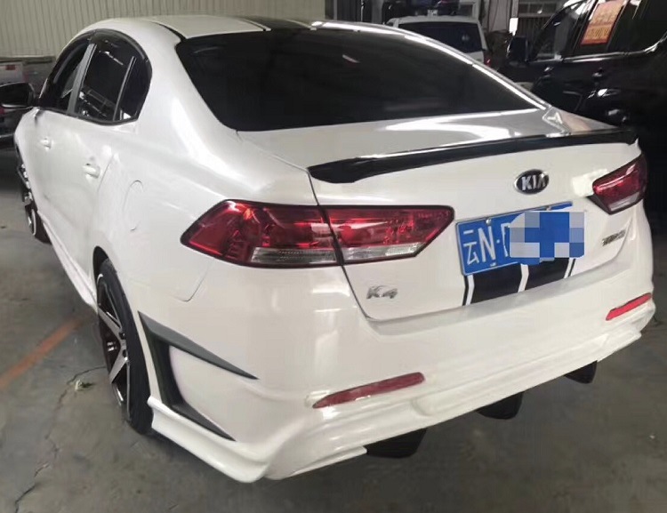 起亚k4战斗版大包围 起亚k4改装大包围 起亚k4大包围k4前后杠侧裙