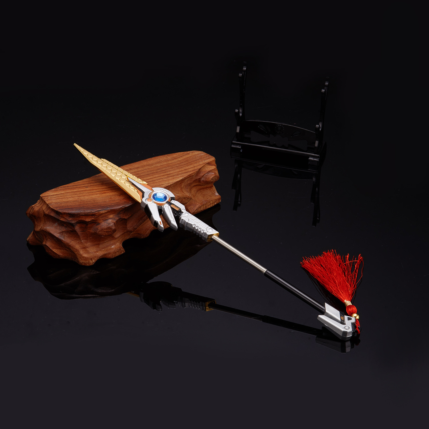 王者兵器模型 伸缩兵器典韦狂战士斧子武器模型 儿童金属玩具