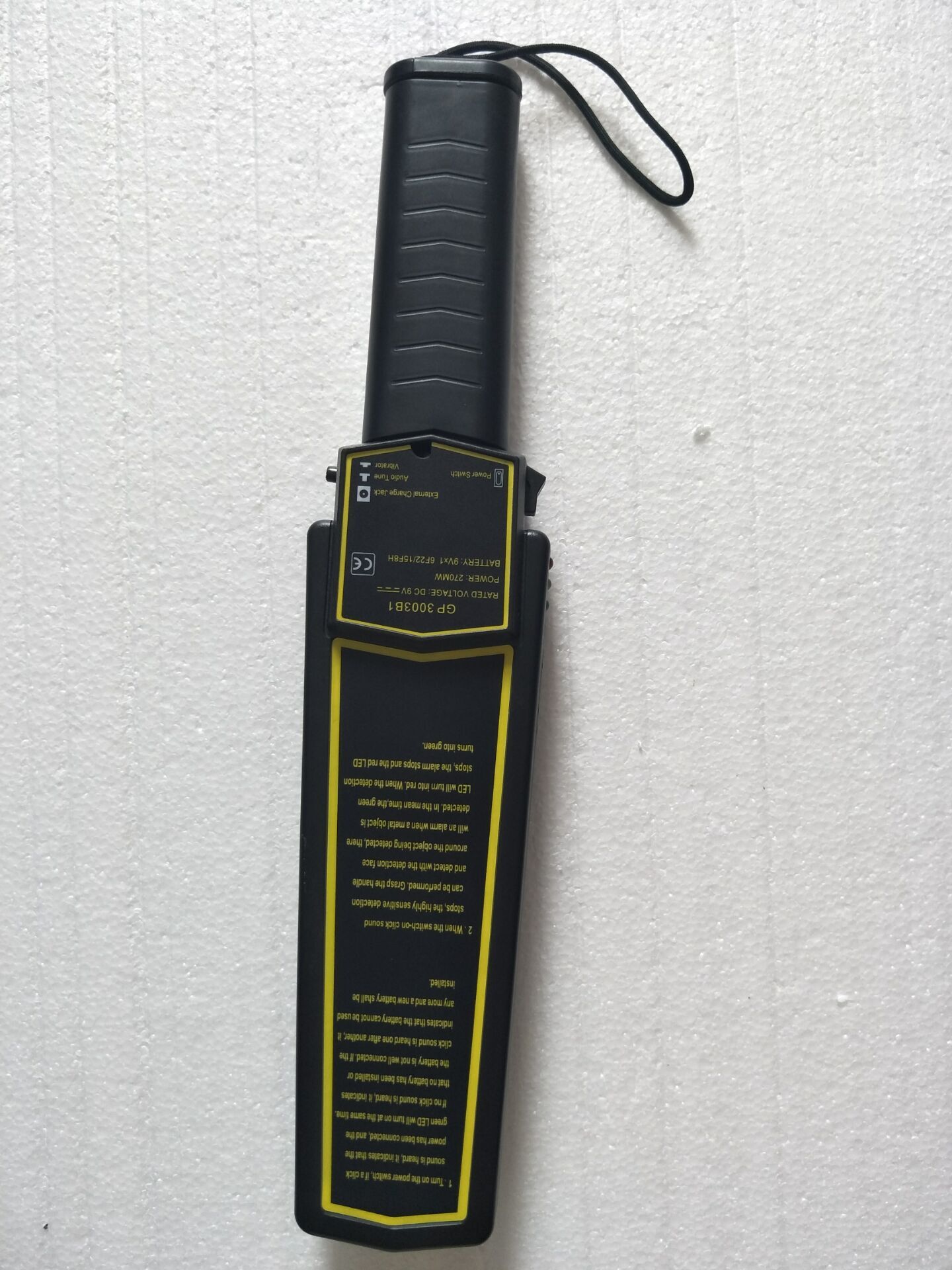 手持金属探测仪 高铁站车站考场安检器 安保检查专用安检设备