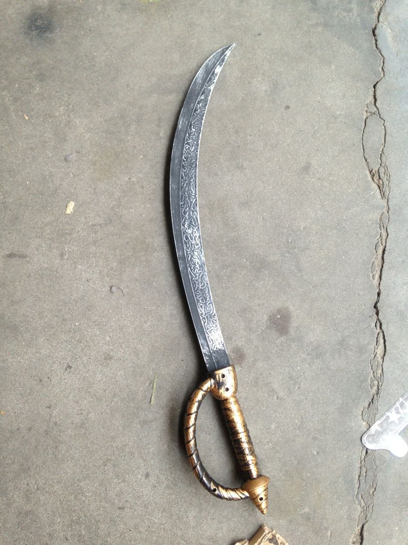 儿童玩具海盗刀 p204海盗刀 派对道具