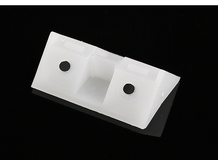 高夫雅尼龙塑料加厚角码 家具直角90度角码层板托 橱柜连接件角码