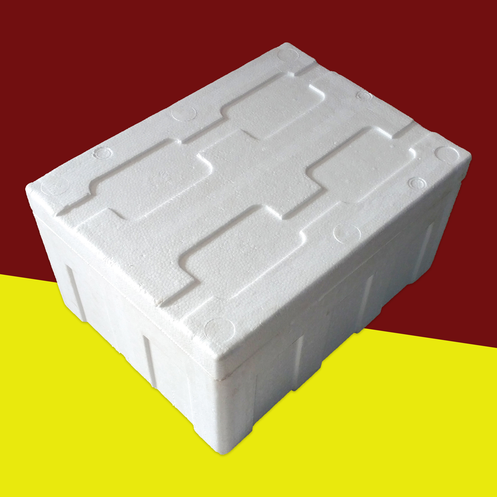 供应牛排羊肉黄鳝泡沫箱_大泡沫箱eps保鲜箱_蔬菜泡沫育苗箱批发