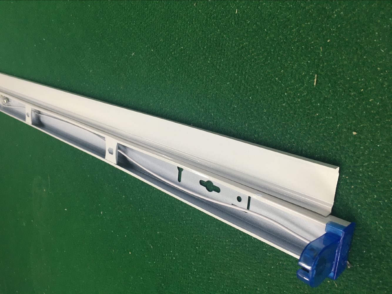 t8灯管支架 led布线 1.2米折叠式 蓝色水晶头 白色水晶头工程专用