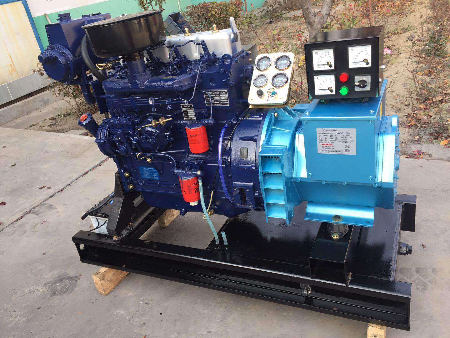 武汉20kw船用发电机 渔船出海捕捞海鲜专用电机 20千瓦全铜发电机