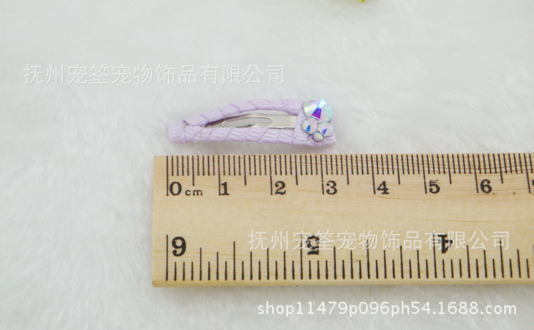 pet supplies pet decorations bb hair clip 3cm dog hairpin head
