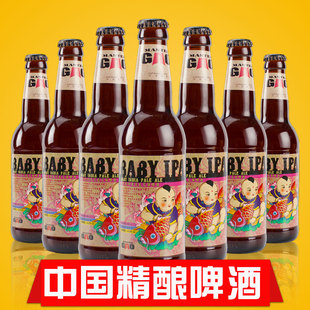 中国精酿啤酒 婴儿肥啤酒 婴儿肥印度淡色艾尔啤酒330ml*24瓶装