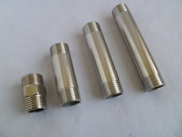 304不锈钢4分dn15管丝 接头延长管加接管 加长外丝直接 水管连接