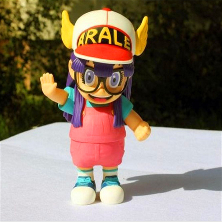 动漫周边 iq博士招手阿拉蕾 小云 4色入 手办公仔模型儿童节礼品