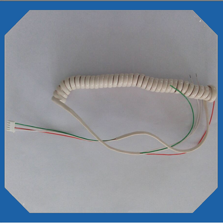 可视门铃厂家供应w016米黄锡号信曲线各式门铃线量大价优