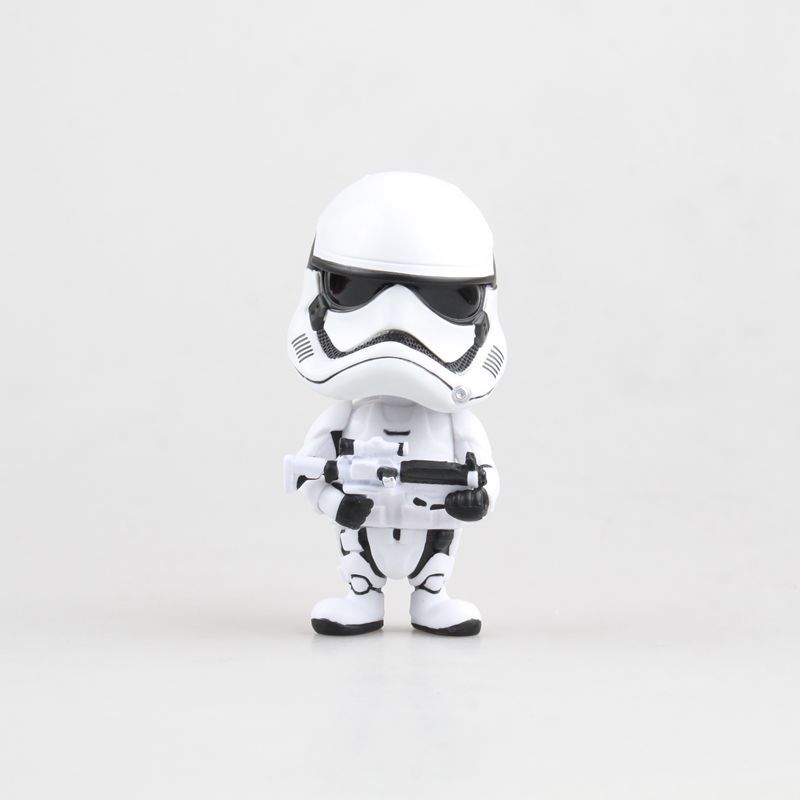 星球大战 q版摇头 波巴菲特 帝国冲锋队 赏金猎人 暴风兵公仔盒蛋