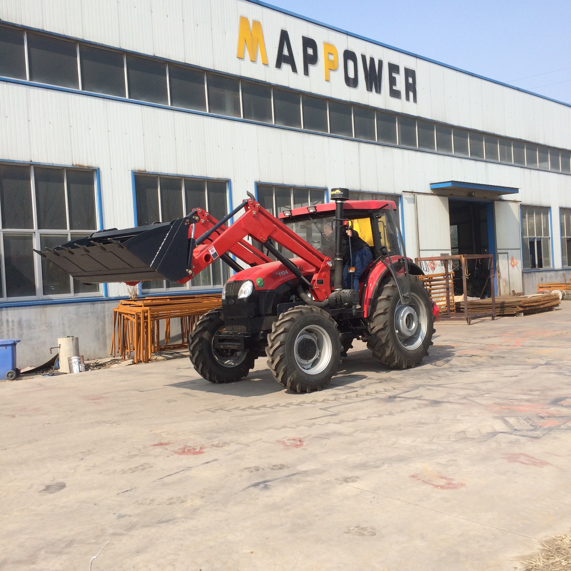 农林牧场沙场专用40-120马力拖拉机前装载机-阿里巴巴