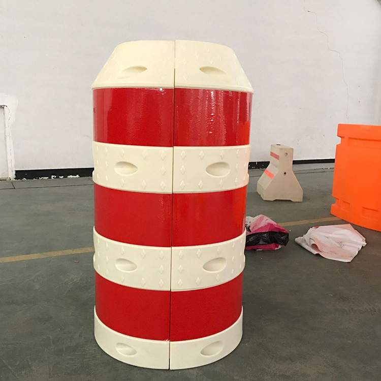 电力电杆防撞墩 电杆防撞墩 防撞墩 电力防撞桶 金黄反光膜不带字