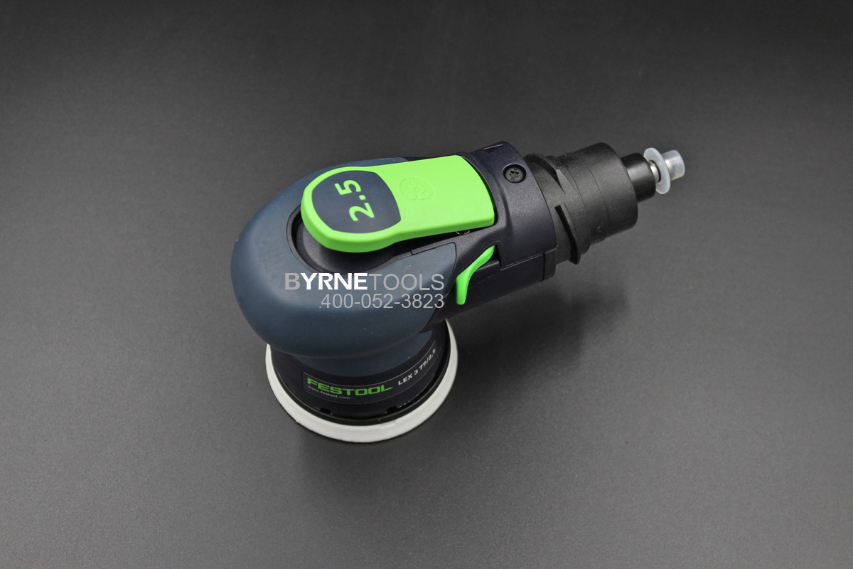 festool费斯托干磨机 lex 3 77/2.5cn气动圆形偏心振动打磨机3寸