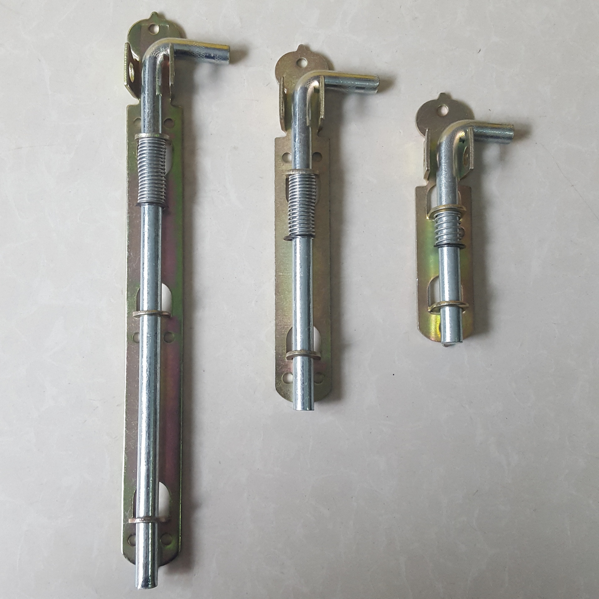 厂家批发铁艺门地插销 铁艺配件f型插销门栓 大门配件防盗落地锁