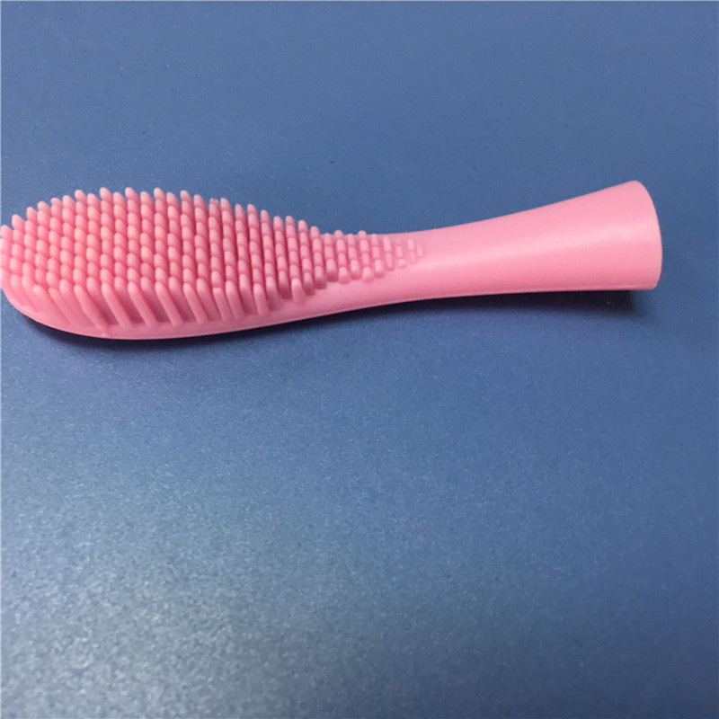 可来样或图纸开模具硅胶牙刷头 硅胶刷头 带齿硅胶件定做