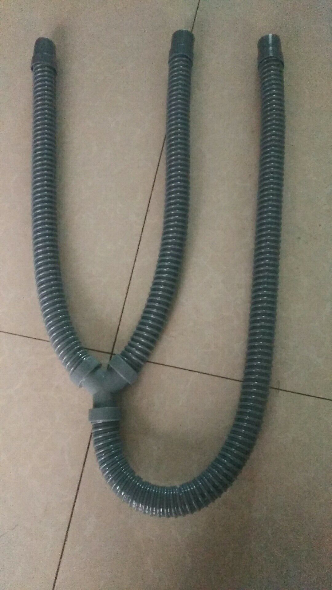 厂家批发三通软管加长y型下水管 洗衣机双面盆下水管出水管排水管