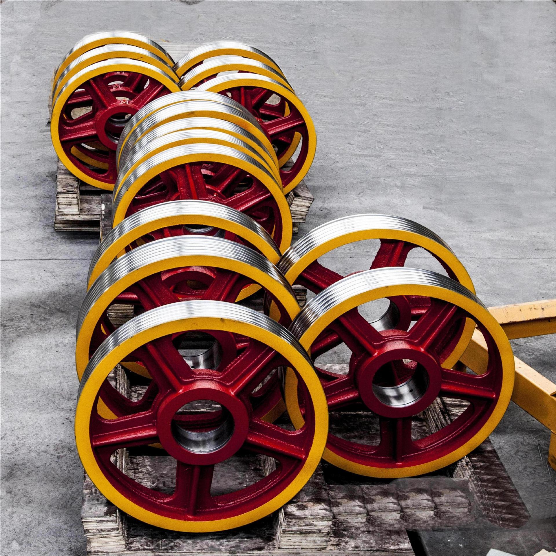 电梯配件之导向轮/绳轮销售热线18256357090