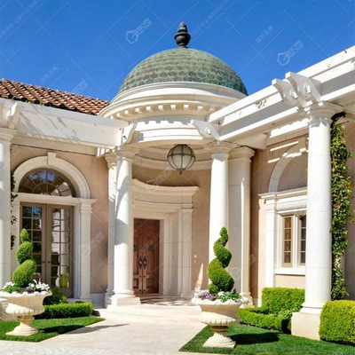 捷思(gens)可定制酒店 清真寺 别墅 铜结构穹顶 半球形顶房