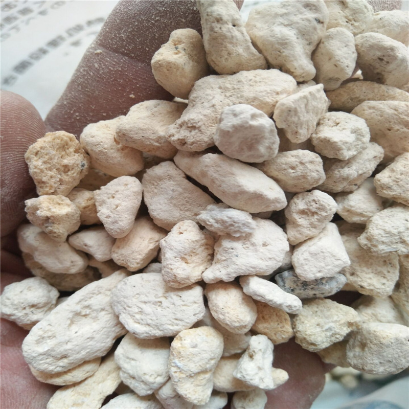 厂家供应植金石大颗粒兰花介质专用植金石6-9mm多肉花卉铺面