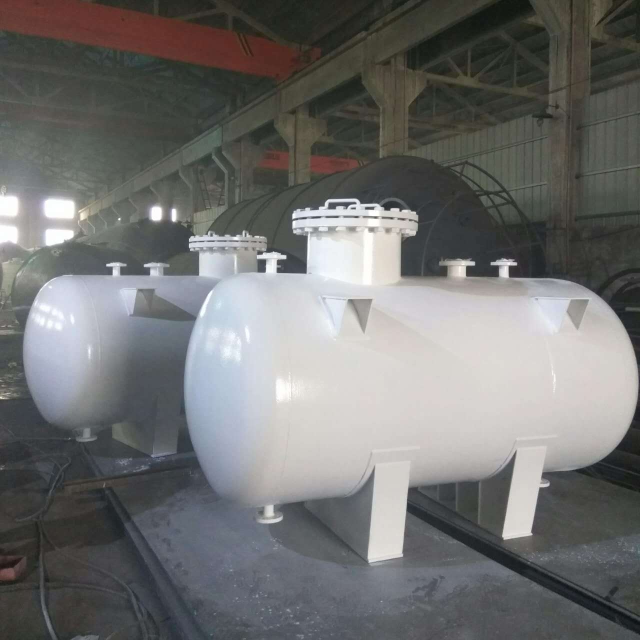 50立方化学水处理高位酸罐盐酸卧式储存罐