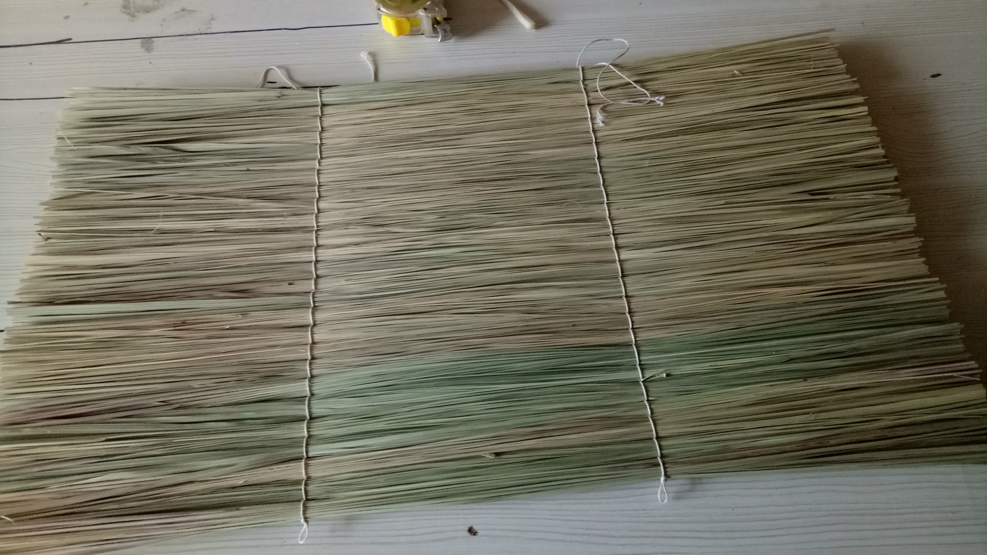 大量供应黄河滩区天然茅草瓦,茅草垫 茅草席