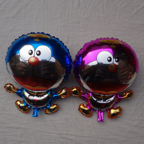 气球批发 卡通气球 充气气球 铝膜气球叮当猫机器猫哆啦a梦