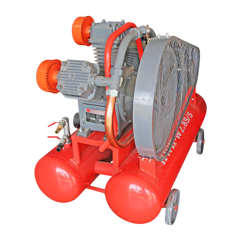 红五环电动空压机空气压缩机气泵空压泵压缩机(矿山机)5kg380v