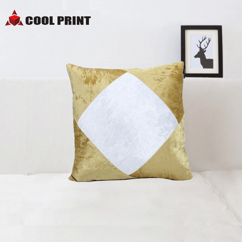 Thermal Transfer Printing Pleuche Patchwork Pillow A4 Machine Dedicated DIY Creative Home Fabric Craft Cushion Cover Blank Wholesale