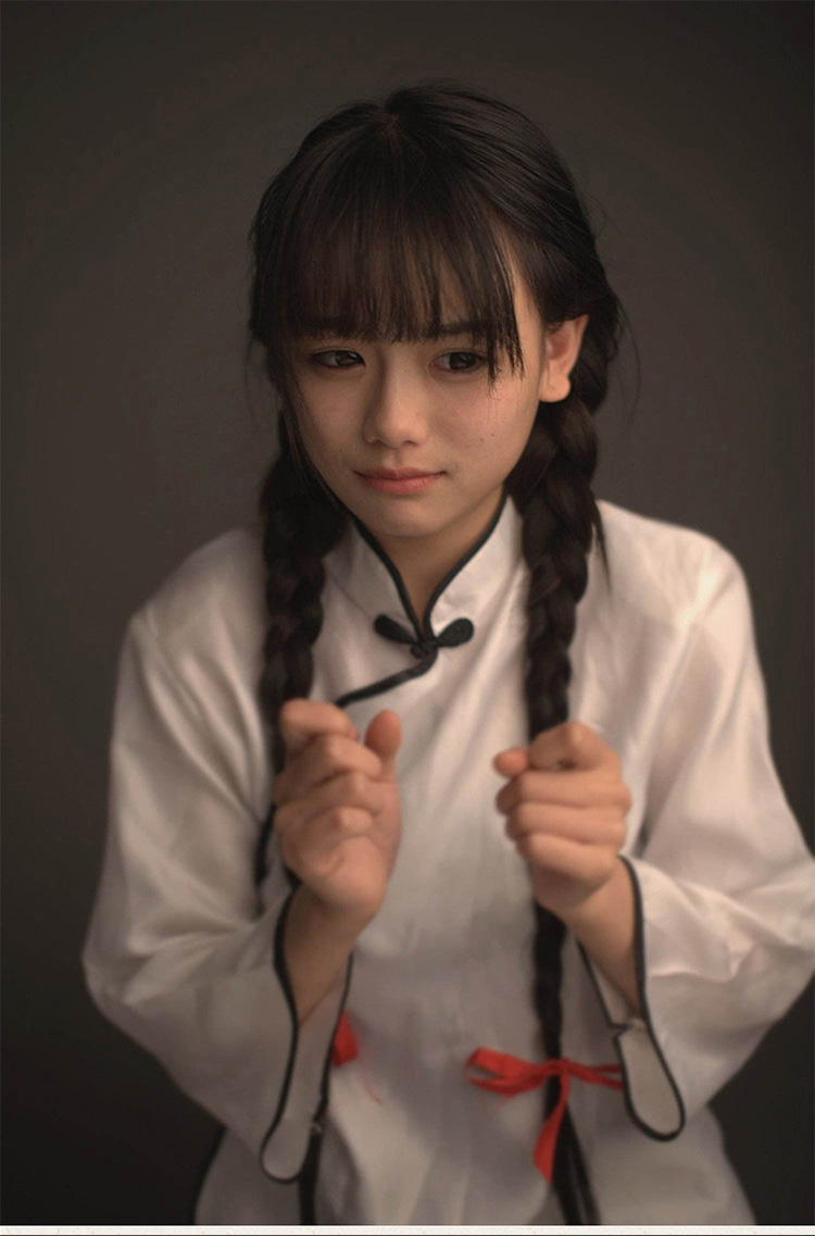 民族风五四青年毕业季服装复古舞台文艺半身套裙民国时期女学生装