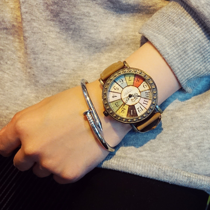 手表女简约风ulzzang欧美男学生bigbang-阿里巴巴