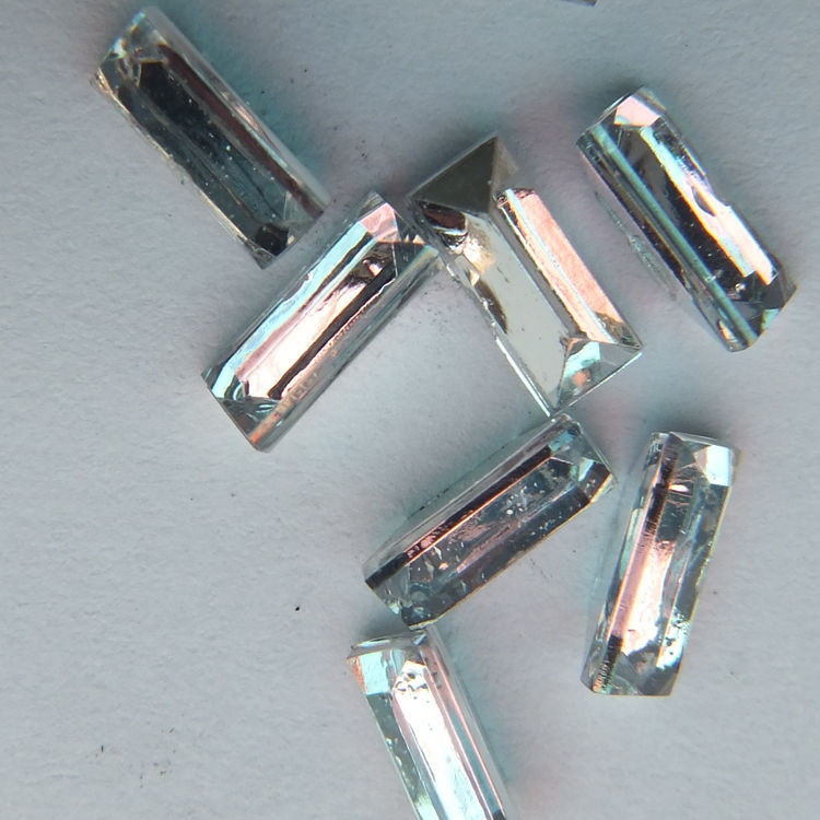 长方形钻亚克力钻 尖底长条t型压克力钻石 手工diy眼镜钟表钻石配