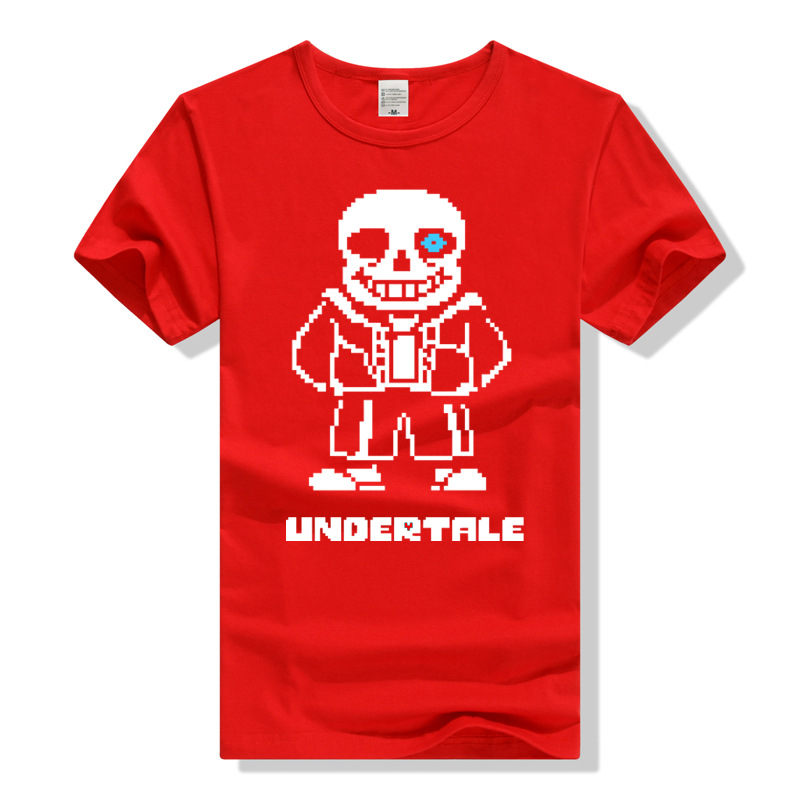 游戏 传说之下 undertale 周边 sans审判眼 同人 男女款 短袖t恤