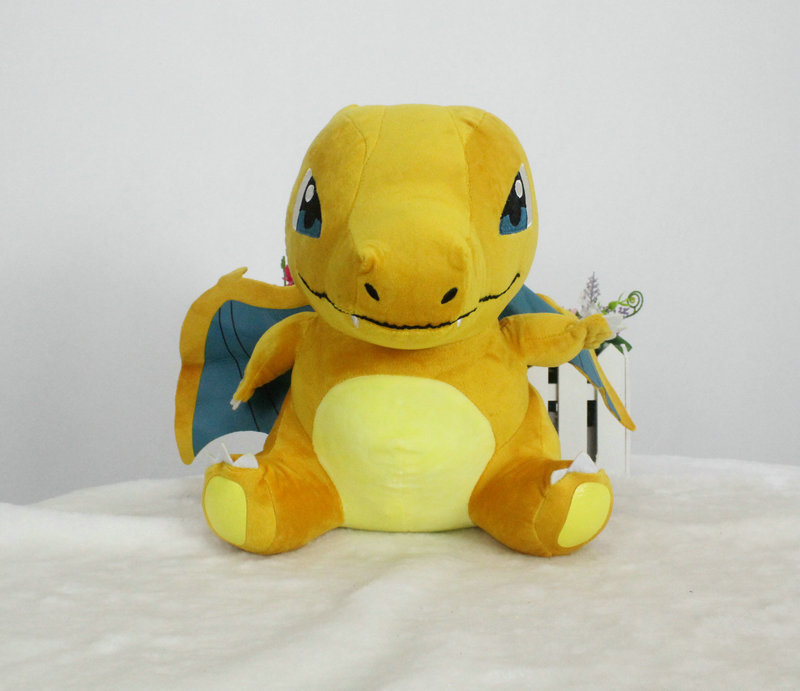 宠物小精灵喷火龙口袋妖怪公仔神奇宝贝黄色q版喷火龙宝可梦