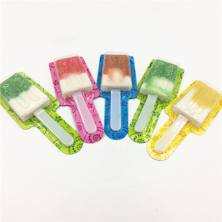 23g金稻谷果町冰淇淋软糖混合装一盒50支