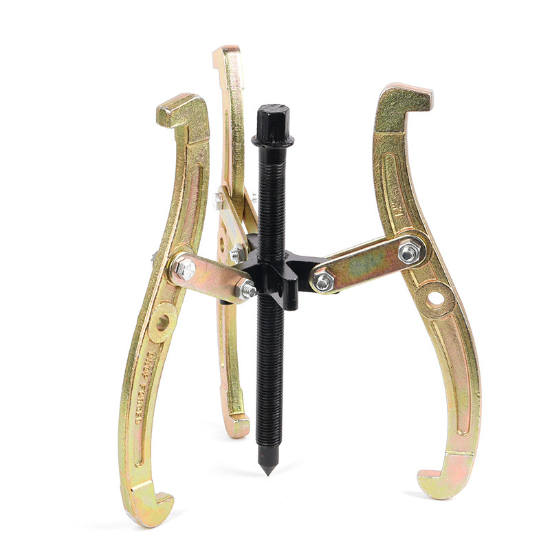 锻造三爪拉马 锻打 机械维修轴承手动拉马拔轮器批发