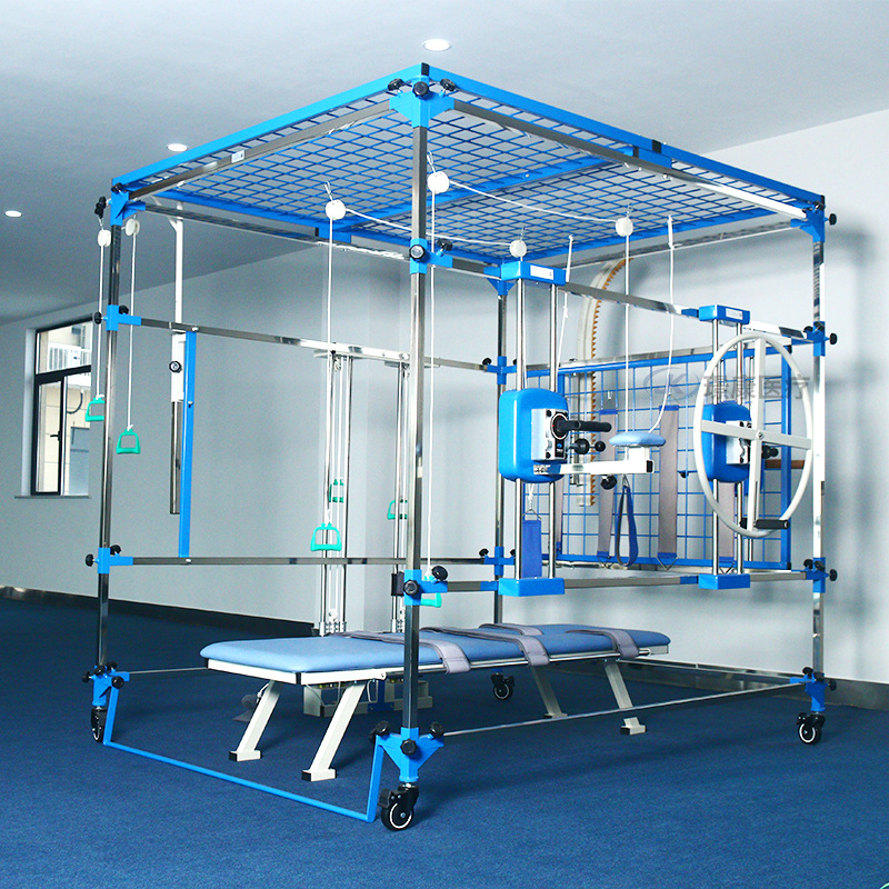 璟康康复供应八件组合jk-gxq-04多功能训练器(带床)运动健身