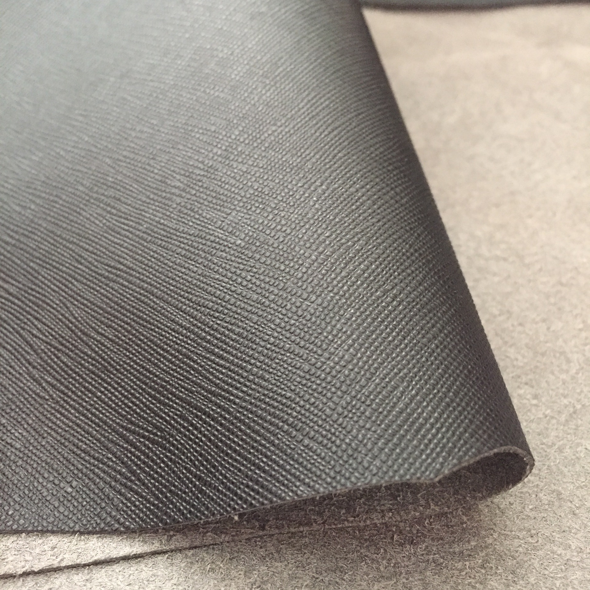 十字纹超纤皮革0.8mm 仿真皮超纤 十字纹女包超纤 供应