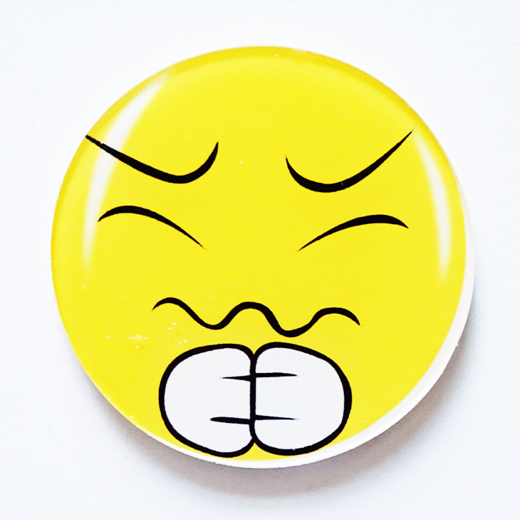 韩国原宿zipper软妹胸针 笑脸胸牌可爱表情包徽章