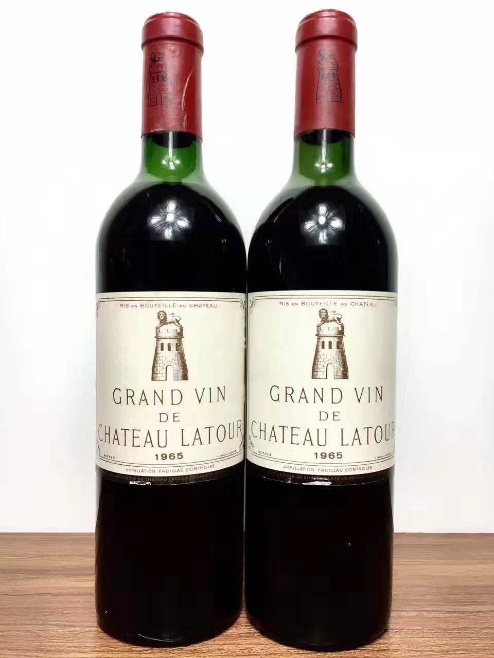 1965年拉图城堡拉图正牌红葡萄酒chateaulatour1965大拉图