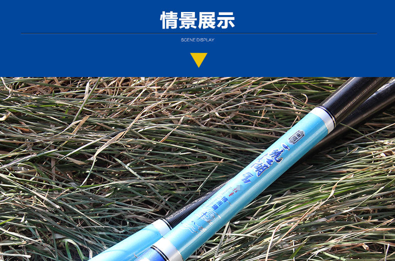 东岛一统江湖5h 硬调高碳素鱼竿 6.3米19调黑坑竞技钓鱼手竿台钓