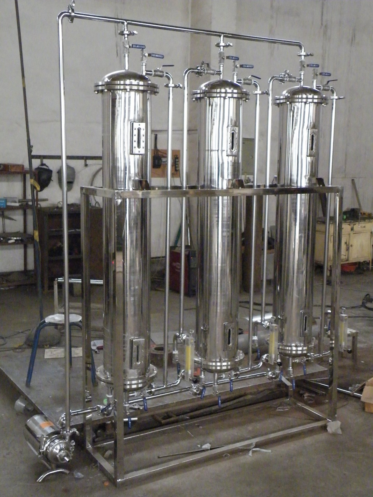 供应离子交换柱(树脂柱吸附系统)树脂柱 全国厂家直销