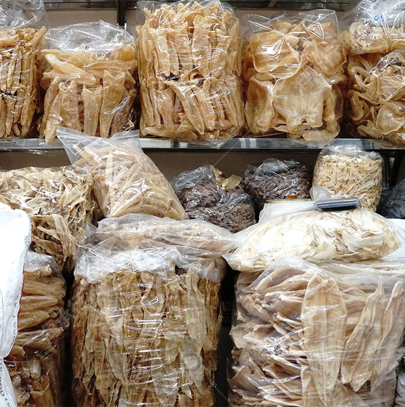 一德路档口一手货源批发花胶干货鱼肚鱼胶 黄花胶筒45-50头