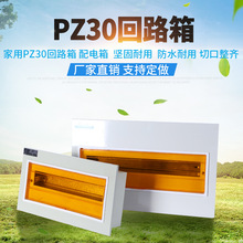 现货PZ30回路箱家用强电箱 布线箱 暗装国标箱照明空开箱电柜