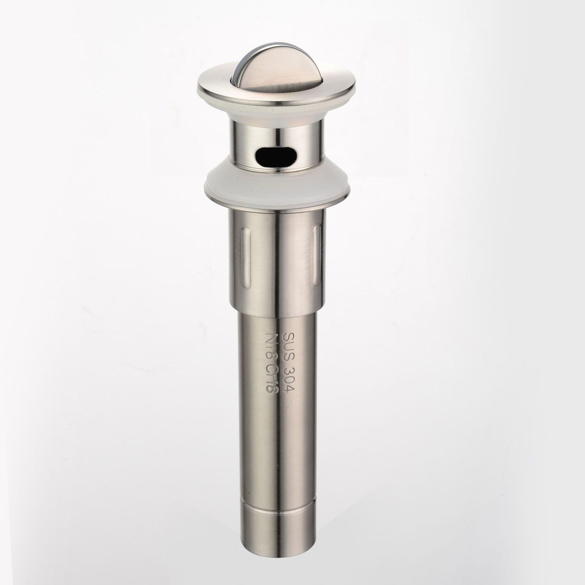 面盆洗手盆下水器配件台盆脸盆304不锈钢翻板弹跳落水器 厂家直销