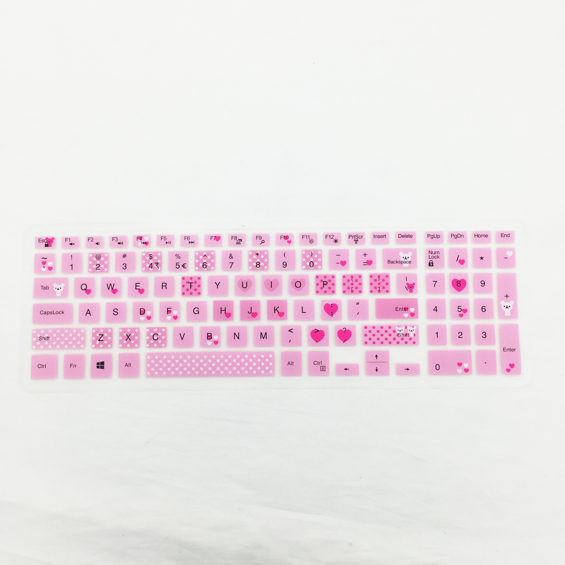 适用于戴尔键盘膜 戴尔笔记本键盘膜14寸 l硅胶键盘膜 14cr键盘膜